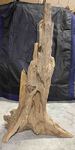 Sculpture éléphant en bois une maman éléphant et son éléphanteau