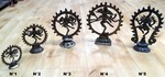 Roue Shiva Nataraja en bronze moulé