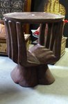 table basse main en bois