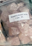 Pierre brut en quartz rose naturelle