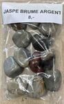 Jaspe Brume argent en pierre roul&eacute;e au poids