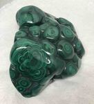 Grosse pierre de malachite