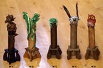 porte encens animaux en bois