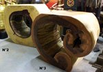 table basse en bois - table originale