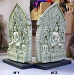 panneau Bouddha en grès