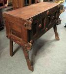 Ancien meuble de mariage sculpté ou damashia