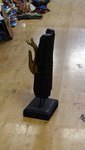 main de Bouddha en bois sur socle à poser
