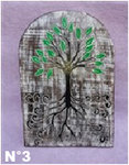 talisman arbre de vie en bois