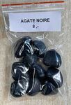 Lot de pierre roul&eacute;e Agate noire au poids