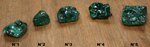 Pierre de malachite naturelle